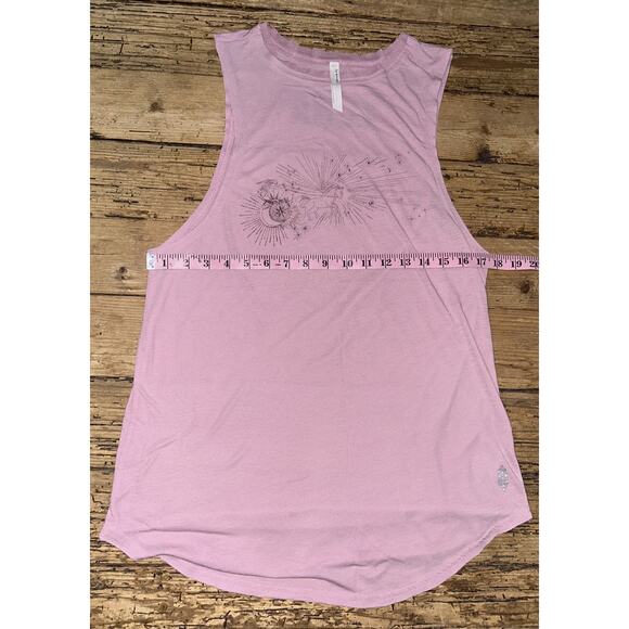 Fp Movement Women’s Size S Pink Sleeveless Long Tank Top - Picture 4 of 5